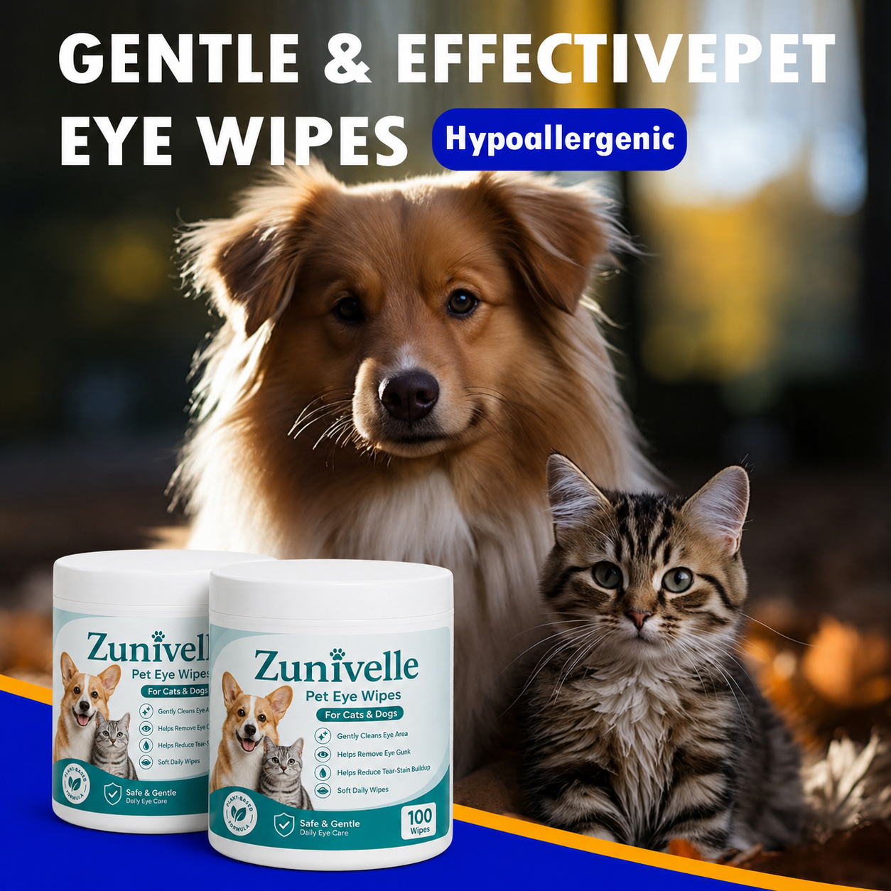 Wipe Away the Crust, Gunk & Rusty Tear-Stain Look.